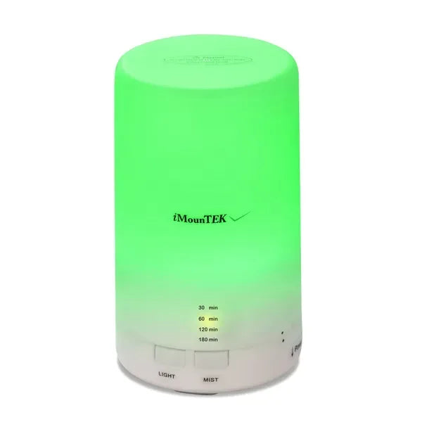 Cool Mist Humidifier - Ultrasonic Aroma Diffuser with LED Lights & Timer - Home Decoration Plus
