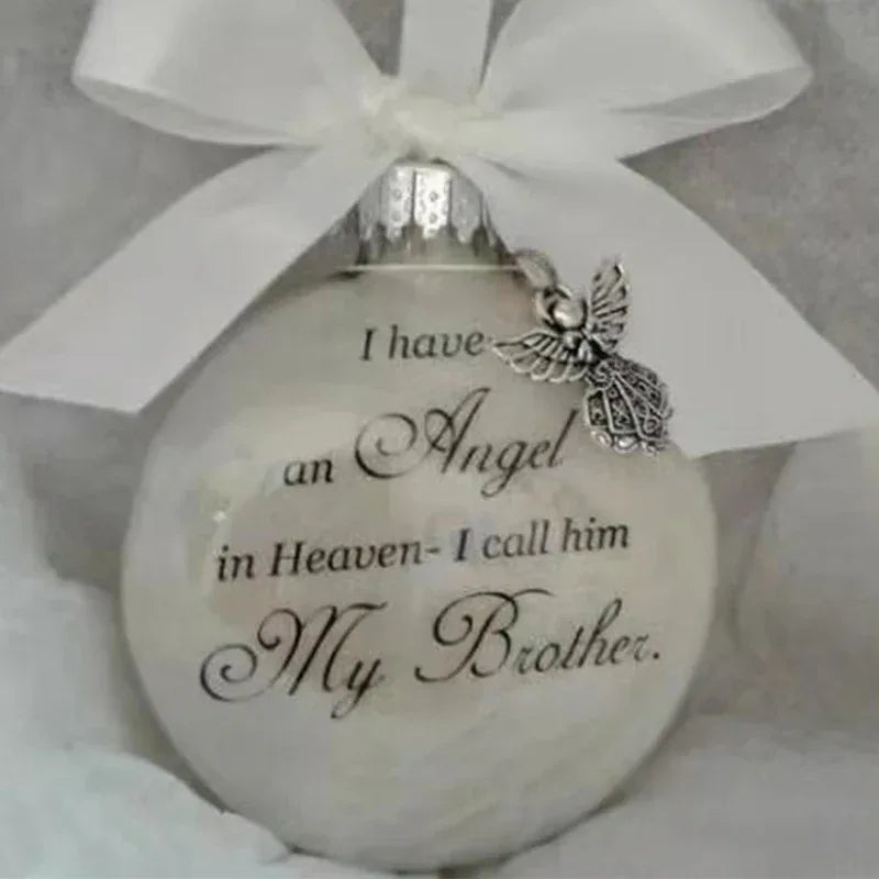 Angel In Heaven Badminton Plastic Ball Ornament Christmas Tree Pendant - Home Decoration Plus
