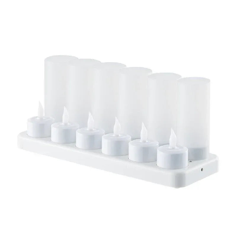 LED Flameless Candles - Battery Operated Decorative Candle Lights - Home Decoration Plus