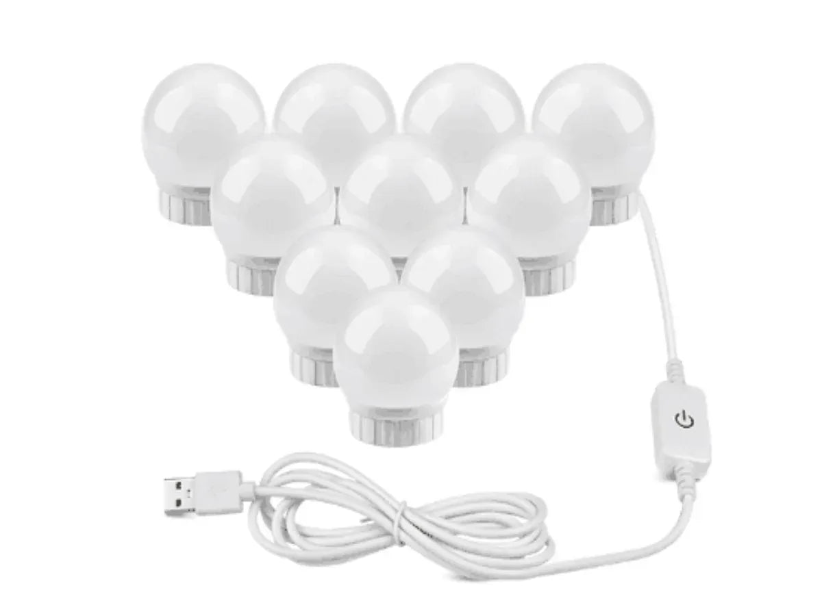 USB Touch Switch LED Mirror Light Bulb - Home Decoration Plus