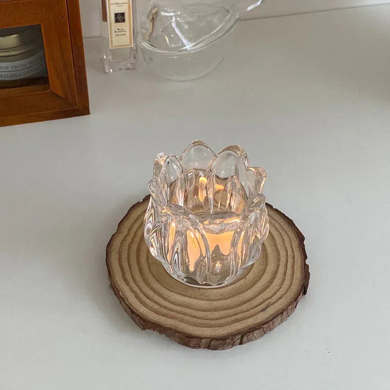 Tulip Candle Holder Home Decor Ornament - Home Decoration Plus
