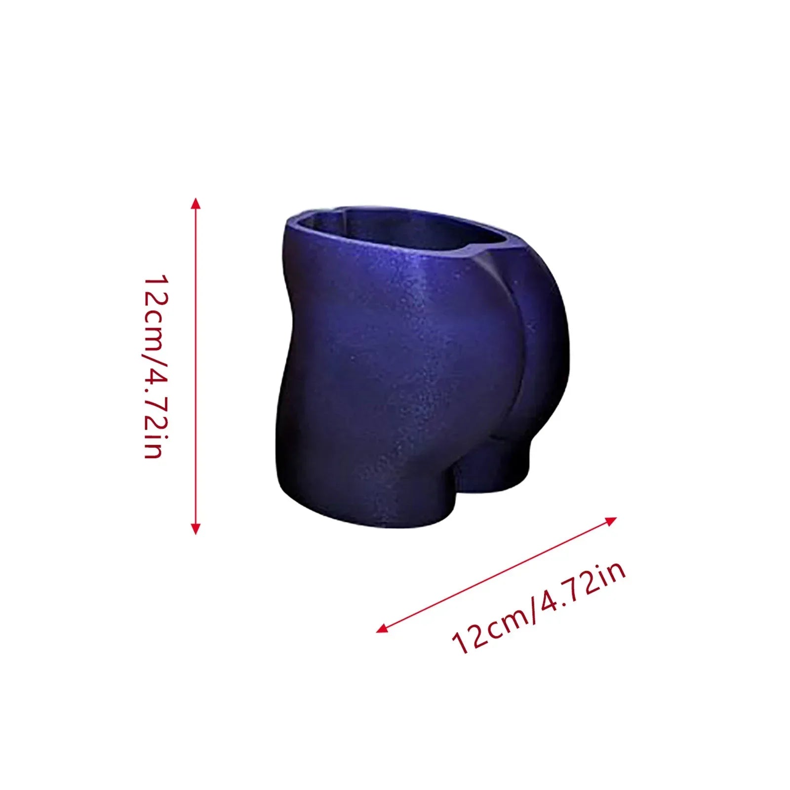 Resin Flower Pots Nordic Vases Figurines Decoration Ornaments Home Ceramic Butt Potted Plant Garden Balcony Plant Decoration - Home Decoration Plus