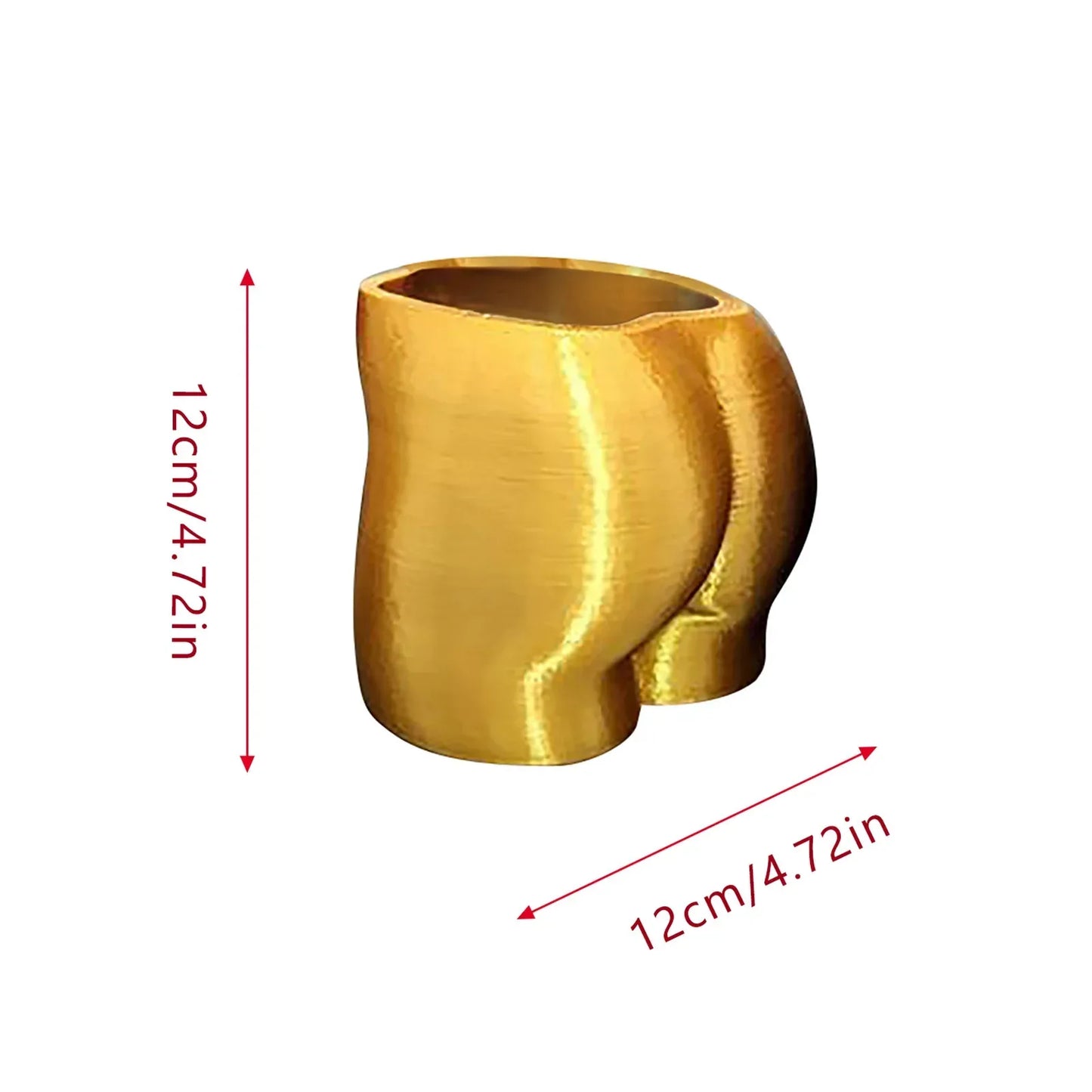 Resin Flower Pots Nordic Vases Figurines Decoration Ornaments Home Ceramic Butt Potted Plant Garden Balcony Plant Decoration - Home Decoration Plus