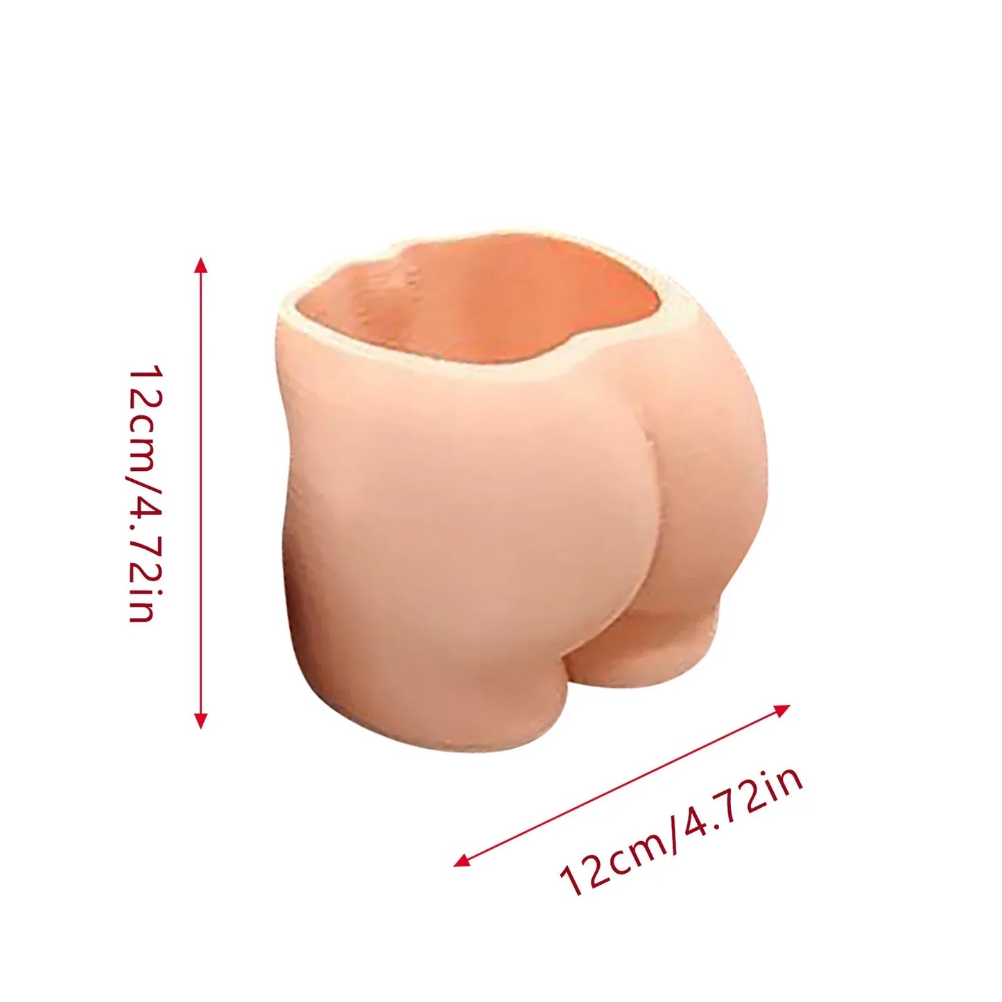 Resin Flower Pots Nordic Vases Figurines Decoration Ornaments Home Ceramic Butt Potted Plant Garden Balcony Plant Decoration - Home Decoration Plus