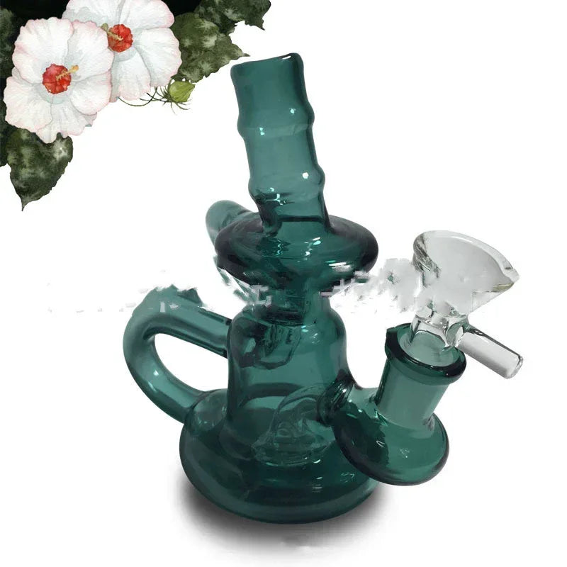Navy Blue Solid Color Glass Products Can Be Used As Home Decoration Vases - Home Decoration Plus