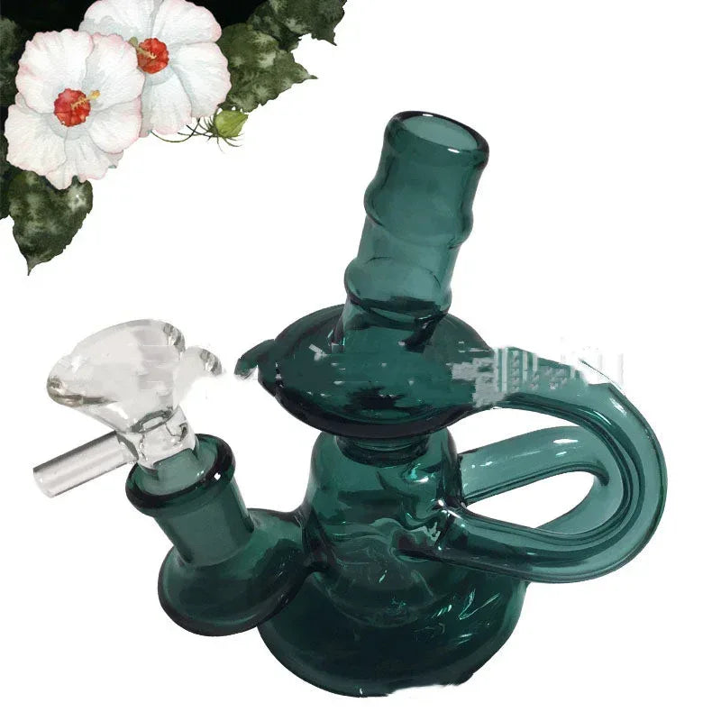 Navy Blue Solid Color Glass Products Can Be Used As Home Decoration Vases - Home Decoration Plus