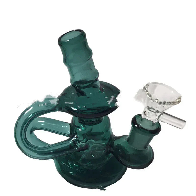 Navy Blue Solid Color Glass Products Can Be Used As Home Decoration Vases - Home Decoration Plus
