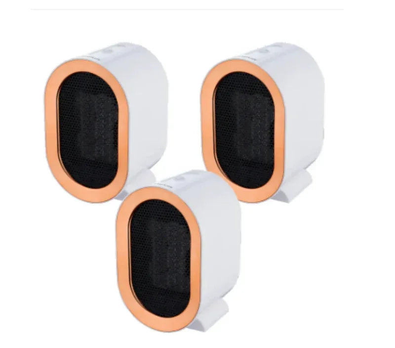 Desktop Electric Heater Mini Portable Fan Heater 220V PTC Ceramic Heating Warm Air Blower Home Office Warmer Machine - Home Decoration Plus
