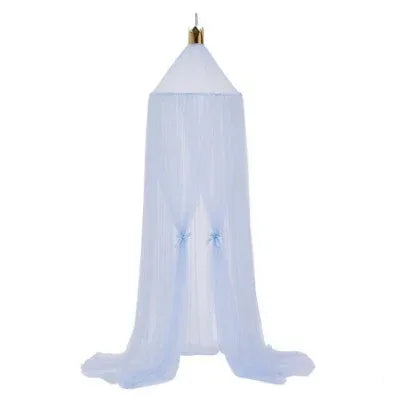Princess Crown Canopy Bed Tent - Children's Mosquito Net with Star Ornaments - Home Decoration Plus