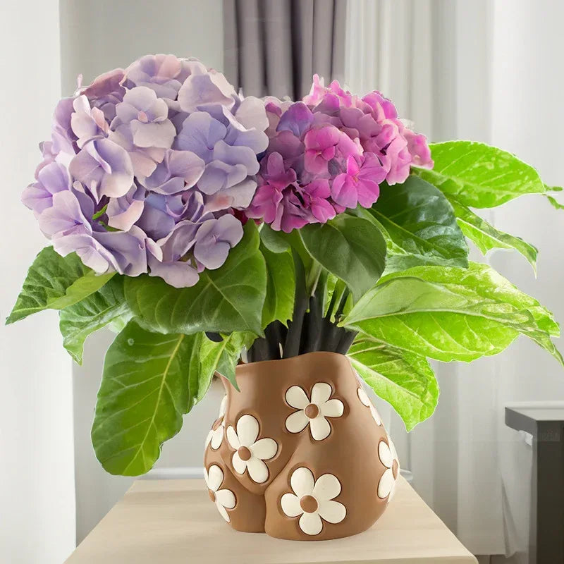 Creative Resin Body Art Flowerpot Home Home Decor - Home Decoration Plus