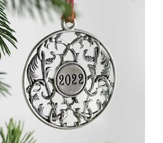 Christmas Pure Tin Christmas Tree Ornaments - Home Decoration Plus