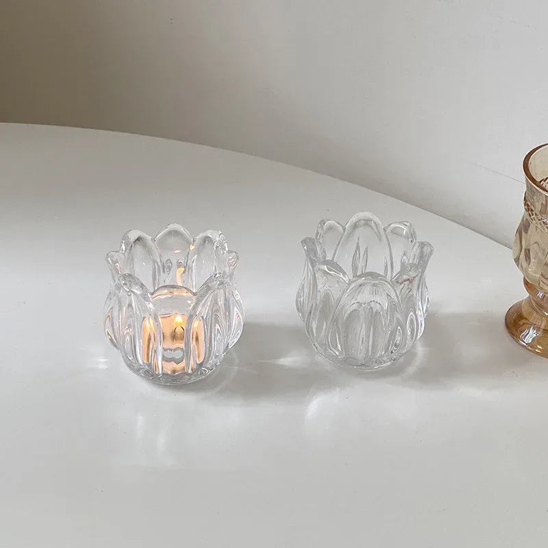 Tulip Candle Holder Home Decor Ornament - Home Decoration Plus