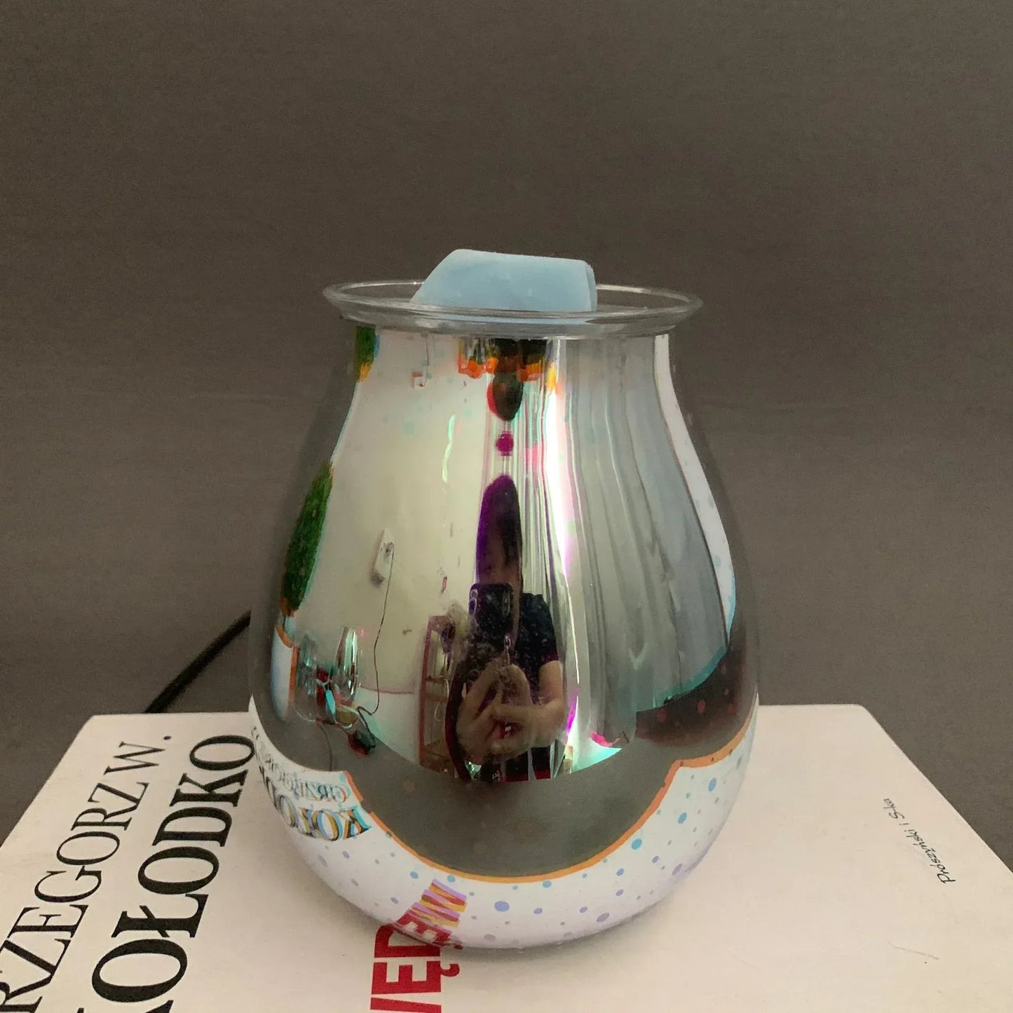 Air Humidifier Fireworks Cool Home Mist Humidifier Aroma Diffuser Glass Vase Mist Maker - Home Decoration Plus