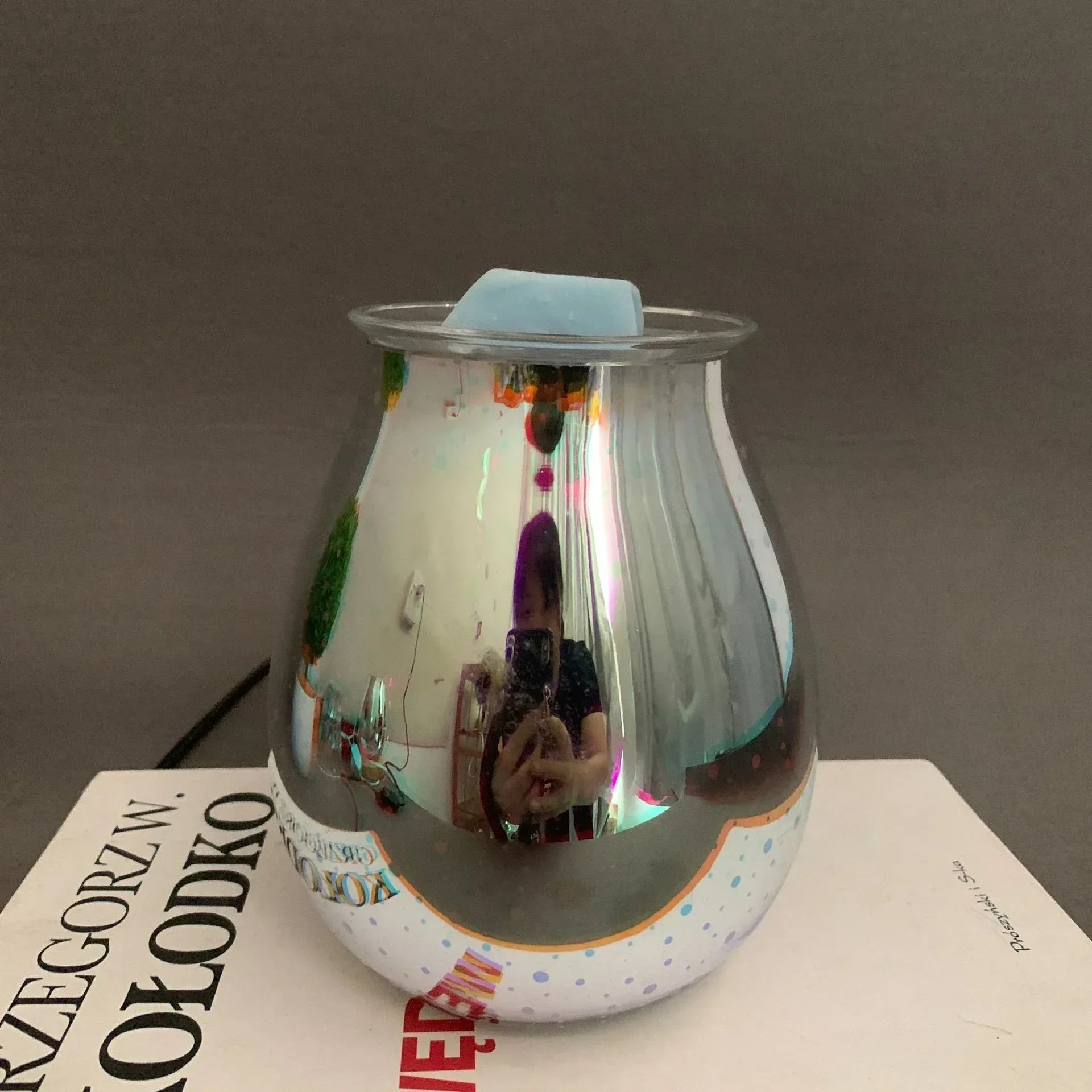 Air Humidifier Fireworks Cool Home Mist Humidifier Aroma Diffuser Glass Vase Mist Maker - Home Decoration Plus