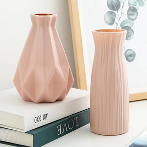White Imitation Ceramic Vase