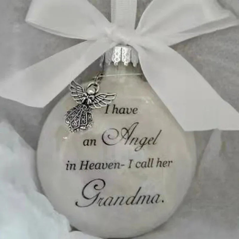 Angel In Heaven Badminton Plastic Ball Ornament Christmas Tree Pendant - Home Decoration Plus