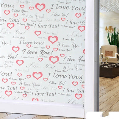 Privacy Film Transparent Opaque UV Protection Window Stickers