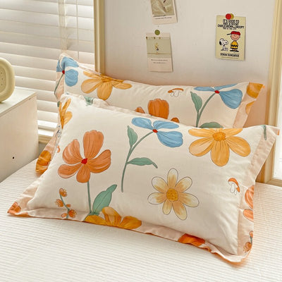 Household Bedding Student Single Minimalist Style Quilt Cover Sheets