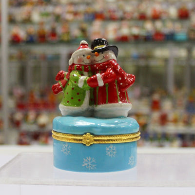 Ceramic craft jewelry box