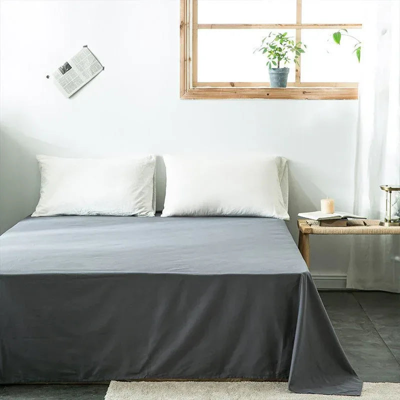 Check Cotton Bedding Set - Plaid Bed Sheets for Bedroom - Home Decoration Plus