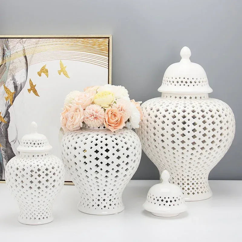 Home Living Room Office Storage Tank - Decorative Craft Organizer - Home Decoration Plus