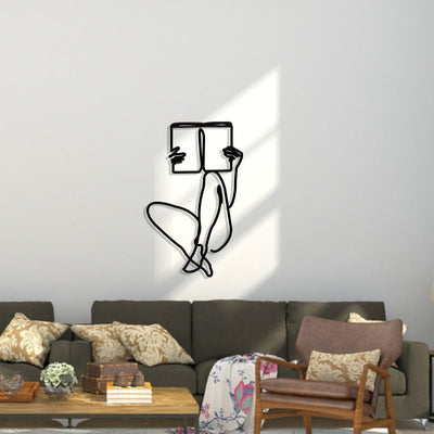 Craft Art Wall Metal Crafts Men Women Iron Craft Hanging Decorations