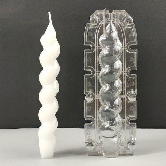 Taper Candle Mold Set - Plastic Molds for DIY Candle Making - Home Decoration Plus