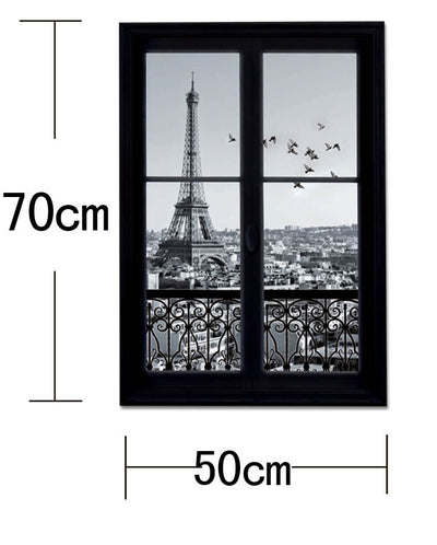 Living Room Decorative Painting Removable Sticker Wall Decor