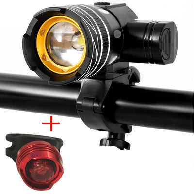 Bicycle Lights, LED Headlights, Aluminum Alloy Headlights