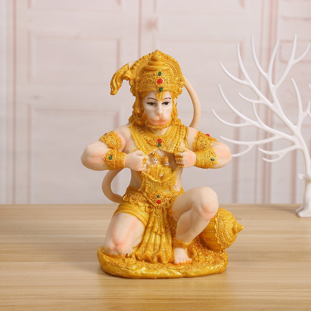 Resin Craft Monkey Gold Alluvial Gold Craft Gift Ornaments