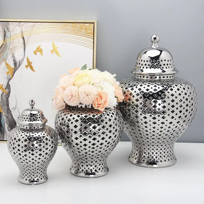 Home Living Room Office Storage Tank - Decorative Craft Organizer - Home Decoration Plus