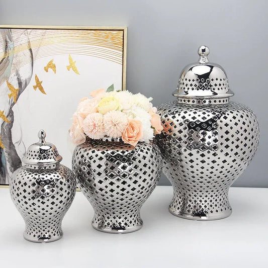 Home Living Room Office Storage Tank - Decorative Craft Organizer - Home Decoration Plus