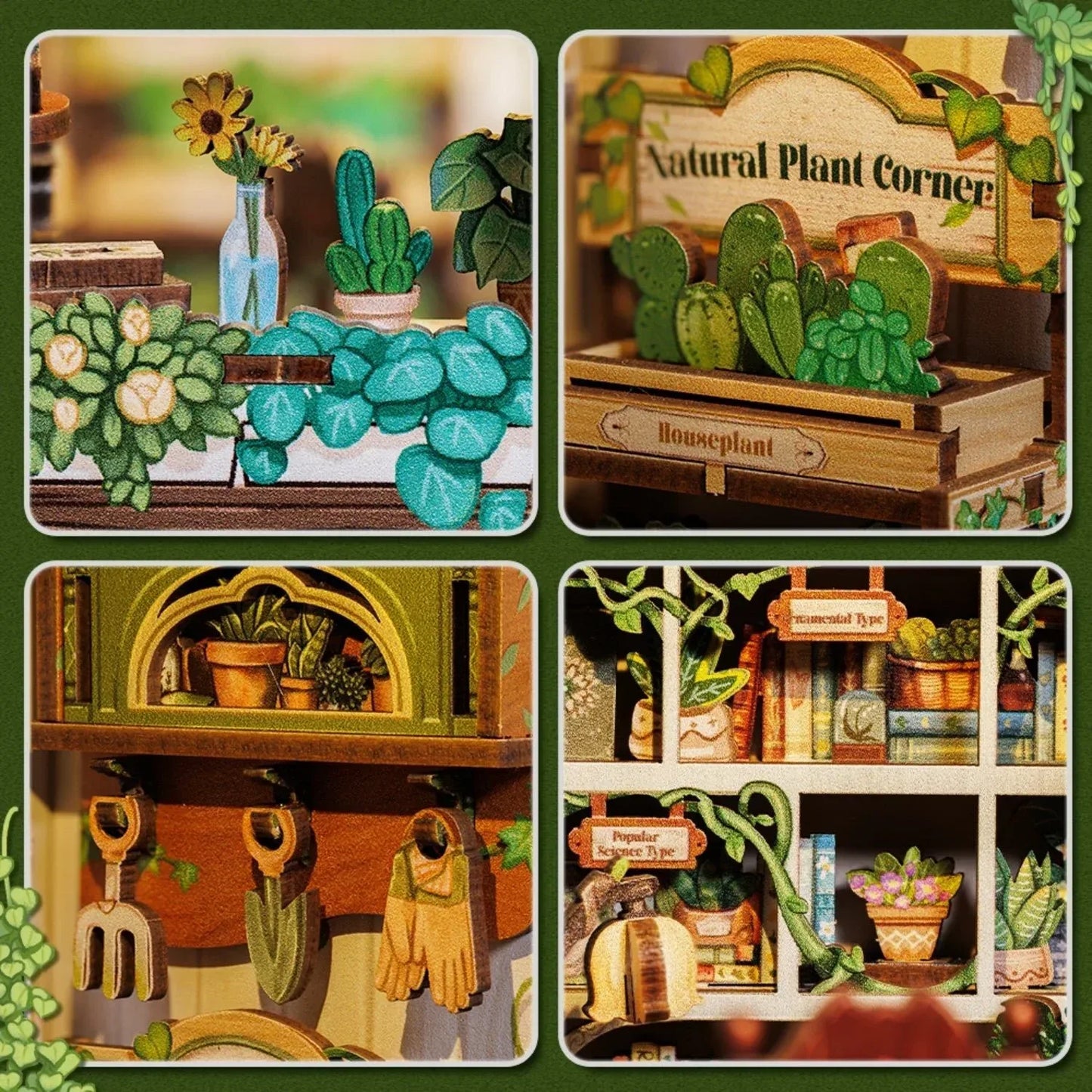 3D Wooden Puzzle Craft Kit - DIY Building Model for Kids & Adults - Home Decoration Plus