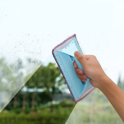 Collapsible Cleaner Brush Window Crevice Glass