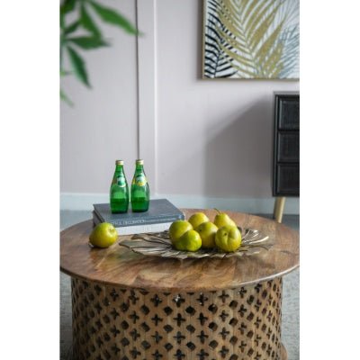 18.9x13.4x1.4 Gold Monstera Leaf Wall DEcor