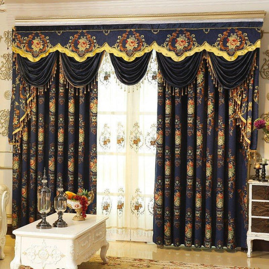Blackout Curtains Floor to Ceiling - Thermal Insulated Drapes for Bedroom - Home Decoration Plus