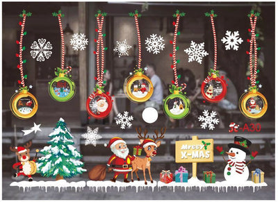 Window dressing without trace window stickers