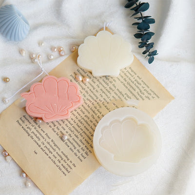 Geometric Shell Silicone Candle Mold Handmade Candle Silicone