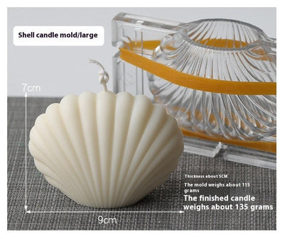 Shell Candle Mould Homemade Aromatherapy Candle