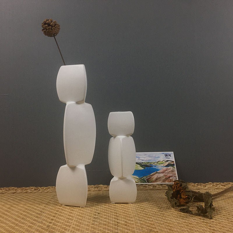 Simple Creative Crafts Ceramic Ornaments Nordic Home Decoration Vases