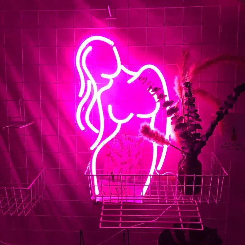 LED Neon Sign - Acrylic Wall Art Light for Bedroom Bar Decor - Home Decoration Plus