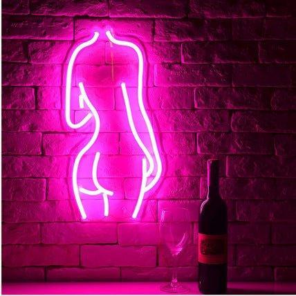 LED Neon Sign - Acrylic Wall Art Light for Bedroom Bar Decor - Home Decoration Plus