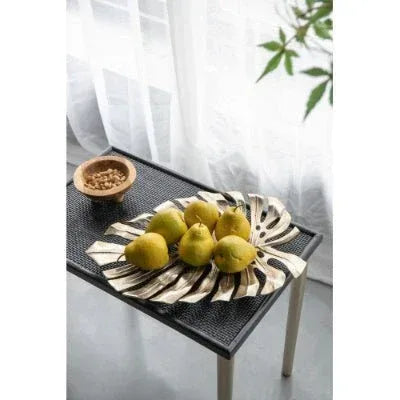 Gold Monstera Leaf Wall Decor - 18.9x13.4 Inch Premium Metal Wall Art - Home Decoration Plus