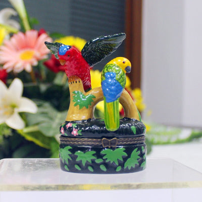 Ceramic craft jewelry box