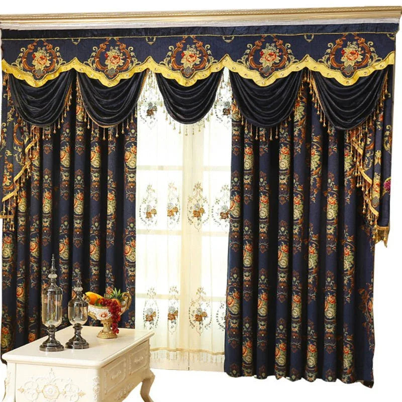 Blackout Curtains Floor to Ceiling - Thermal Insulated Drapes for Bedroom - Home Decoration Plus