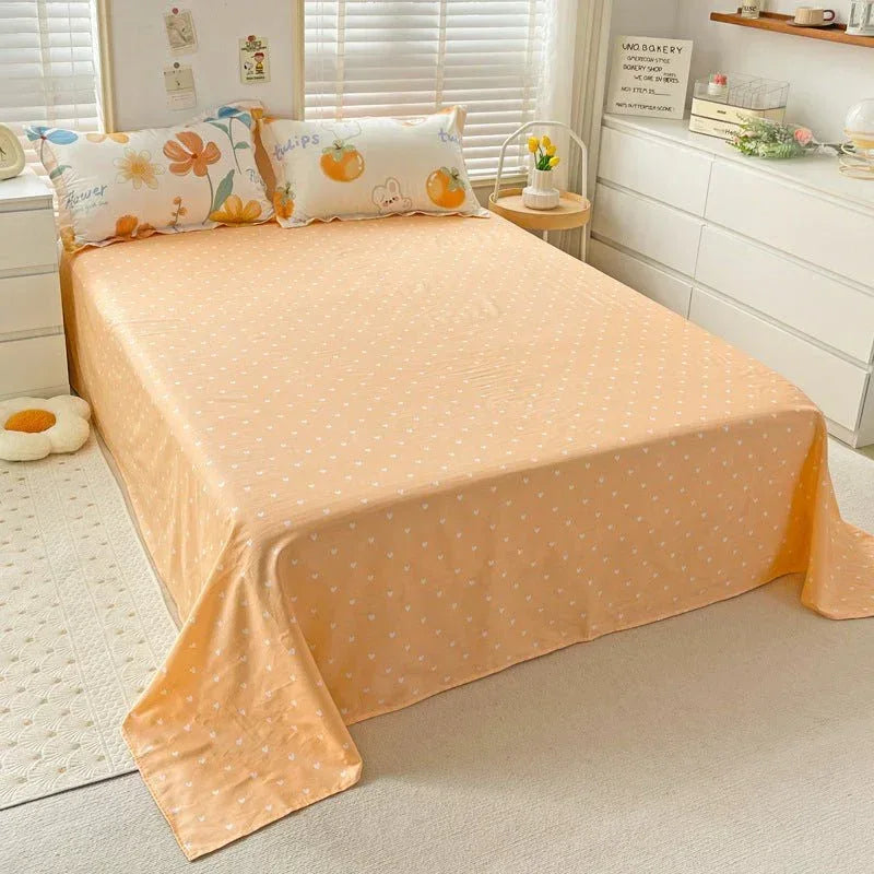 Minimalist Student Bedding Set - Single Quilt Cover & Sheets - Home Decoration Plus