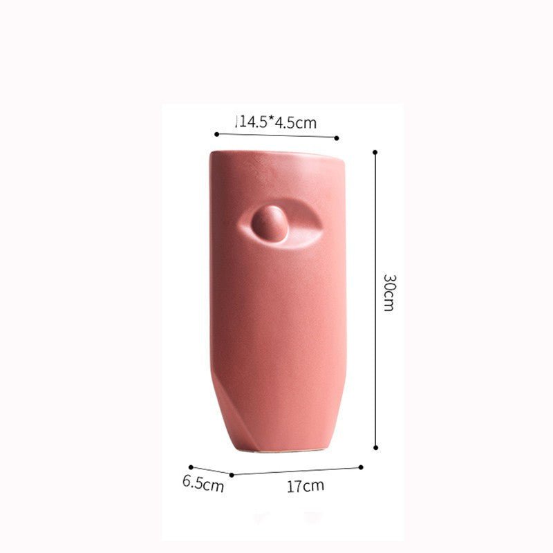 Abstract Art Ornaments Of Ceramic Vases