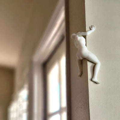 Unique Climber Sculpture Wall Decor Climber Wall Decoration