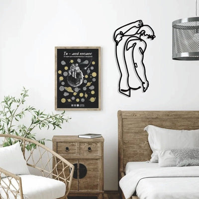 Craft Art Wall Metal Crafts Men Women Iron Craft Hanging Decorations