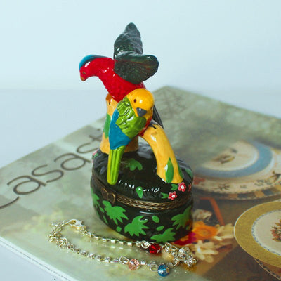 Ceramic craft jewelry box